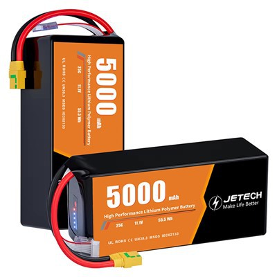 11,1V 5000 mAh lipo batéria